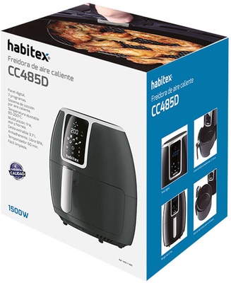 Freidora de aire Habitex CC485D 1300/1500W 3,7 L